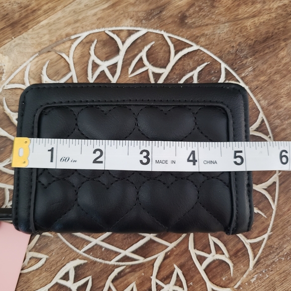 Juicy Couture Black Flawless Shoulder Bag & Slim Elongated Bifold Wallet NWT - Picture 16 of 16